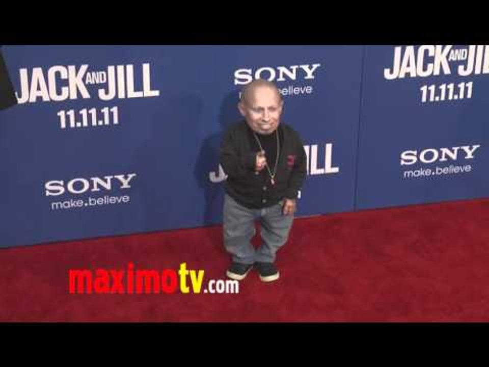 Verne Troyer at "Jack and Jill" Premiere Red Carpet ARRIVALS