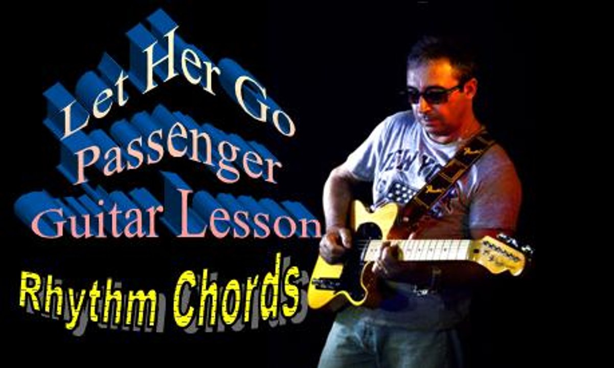 Tutorial Guitar Rhythm Chords Easy- Let Her Go -Passenger