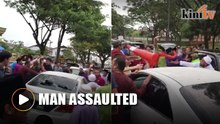 Man allegedly assaulted outside mosque