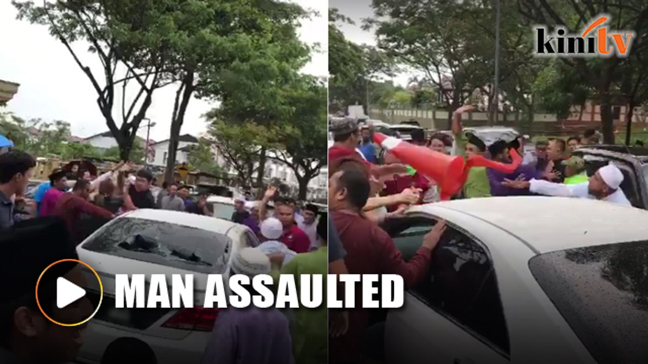 Man allegedly assaulted outside mosque