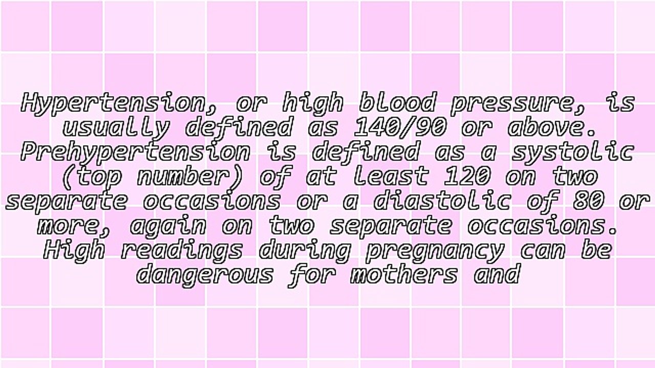Type 2 Diabetes - Early Detection of Blood Pressure Problems In Pregnancy to Help Avoid Diabetes