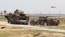 Şanlıurfa - Suriye Sınırında Kazılan Mevzilere Tanklar Konuşlandı