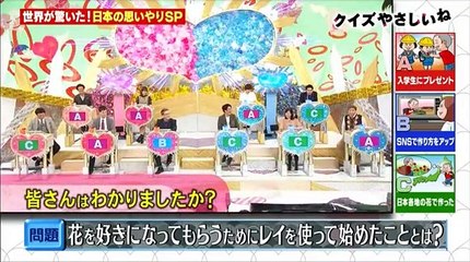クイズやさしいね世界が驚いた！ 2017年2月21日　170221    part 2
