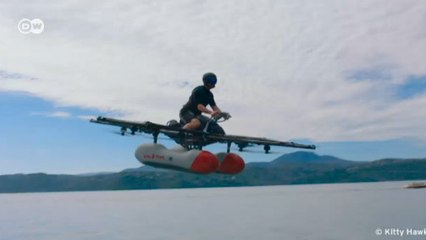 Deniz üstünde uçan araç