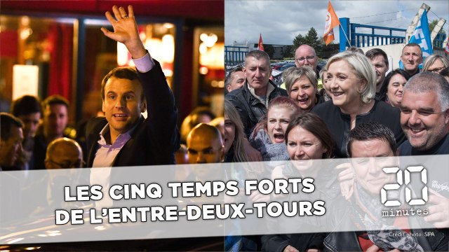 Présidentielle: Les cinq temps forts de l’entre-deux-tours