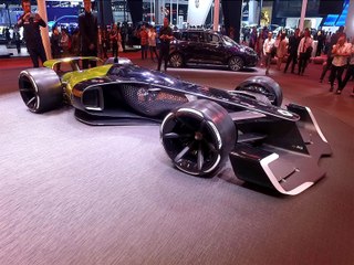 La F1 du futur selon Renault