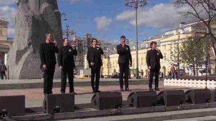 El grupo español "B vocal" lleva a Moscú su música 'a capela'