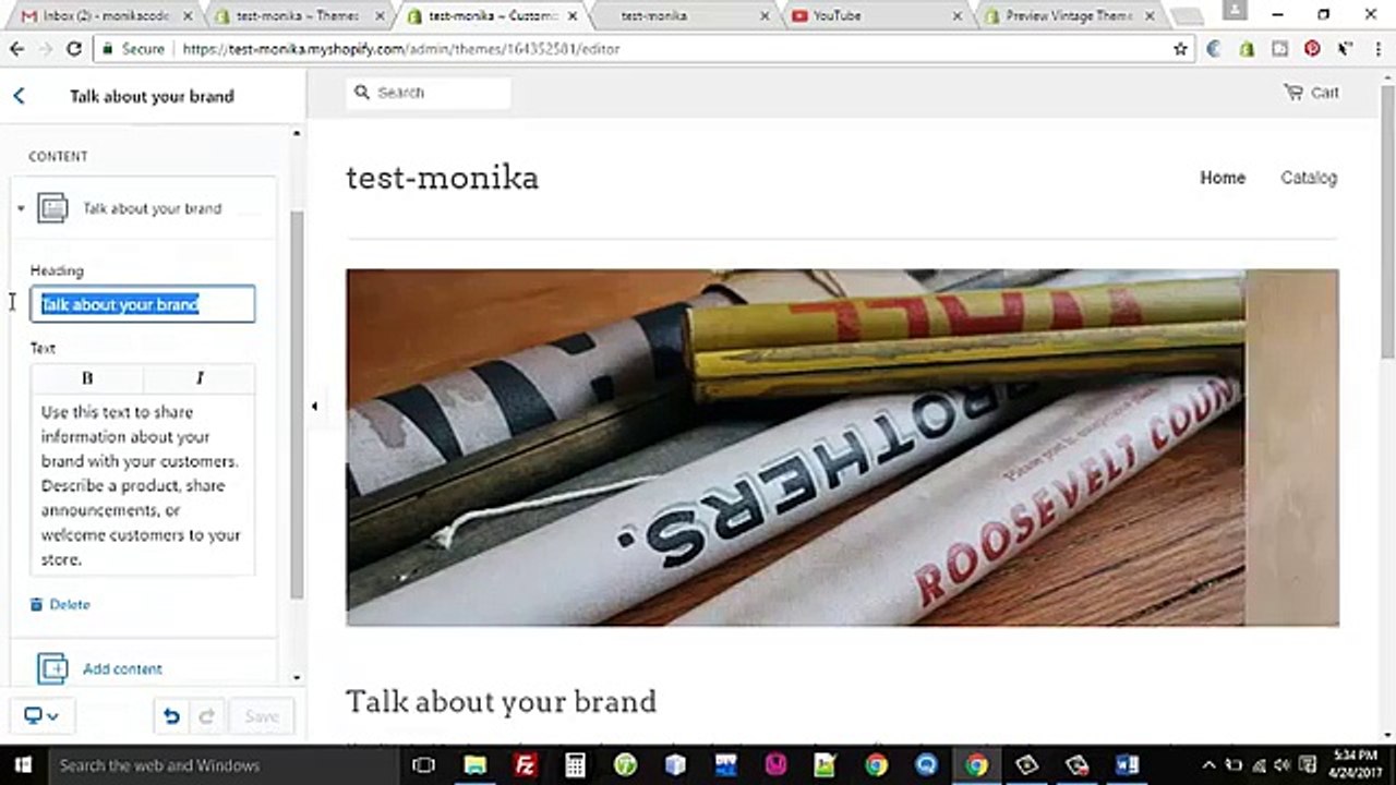 Shopify Tutorial for Beginners - Create an online shopify store 2017