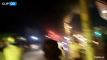 Cháy lớn trên đường Tam Trinh, huy động 6 xe chữa cháy dập lửa