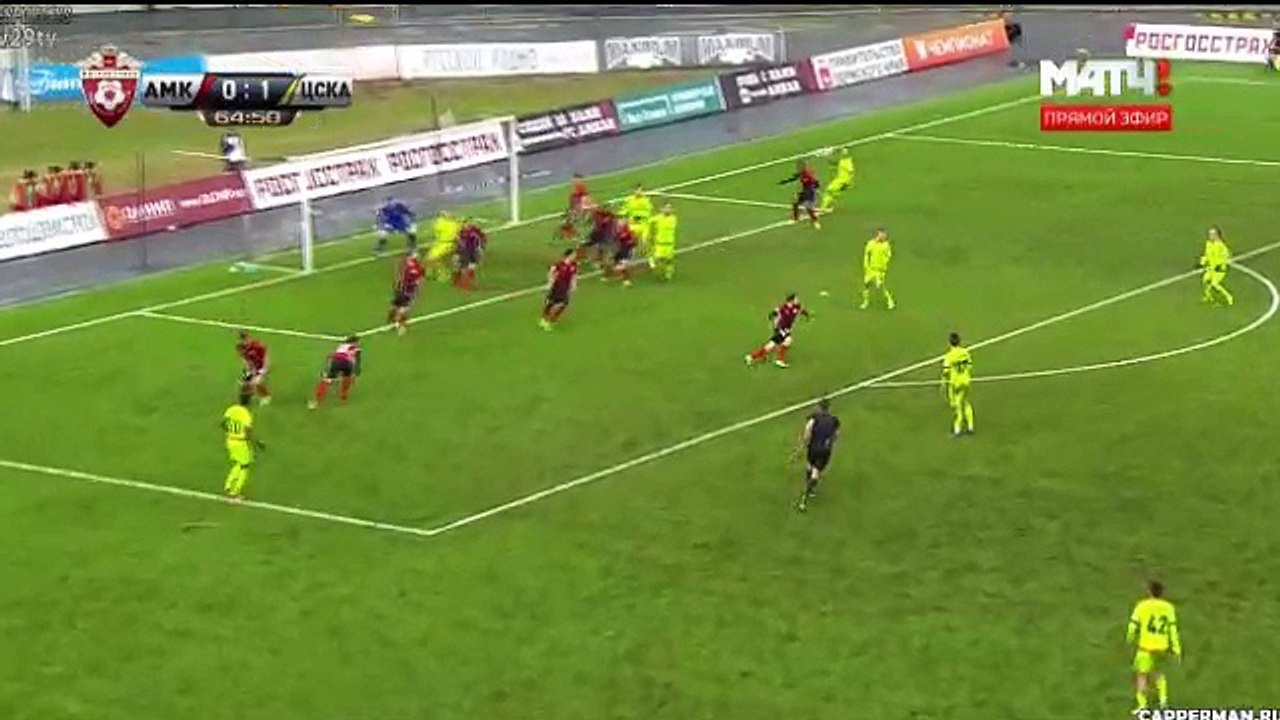 Bibras Natcho Goal HD - Amkar Perm 0-2 CSKA Moscow - 06.05.2017