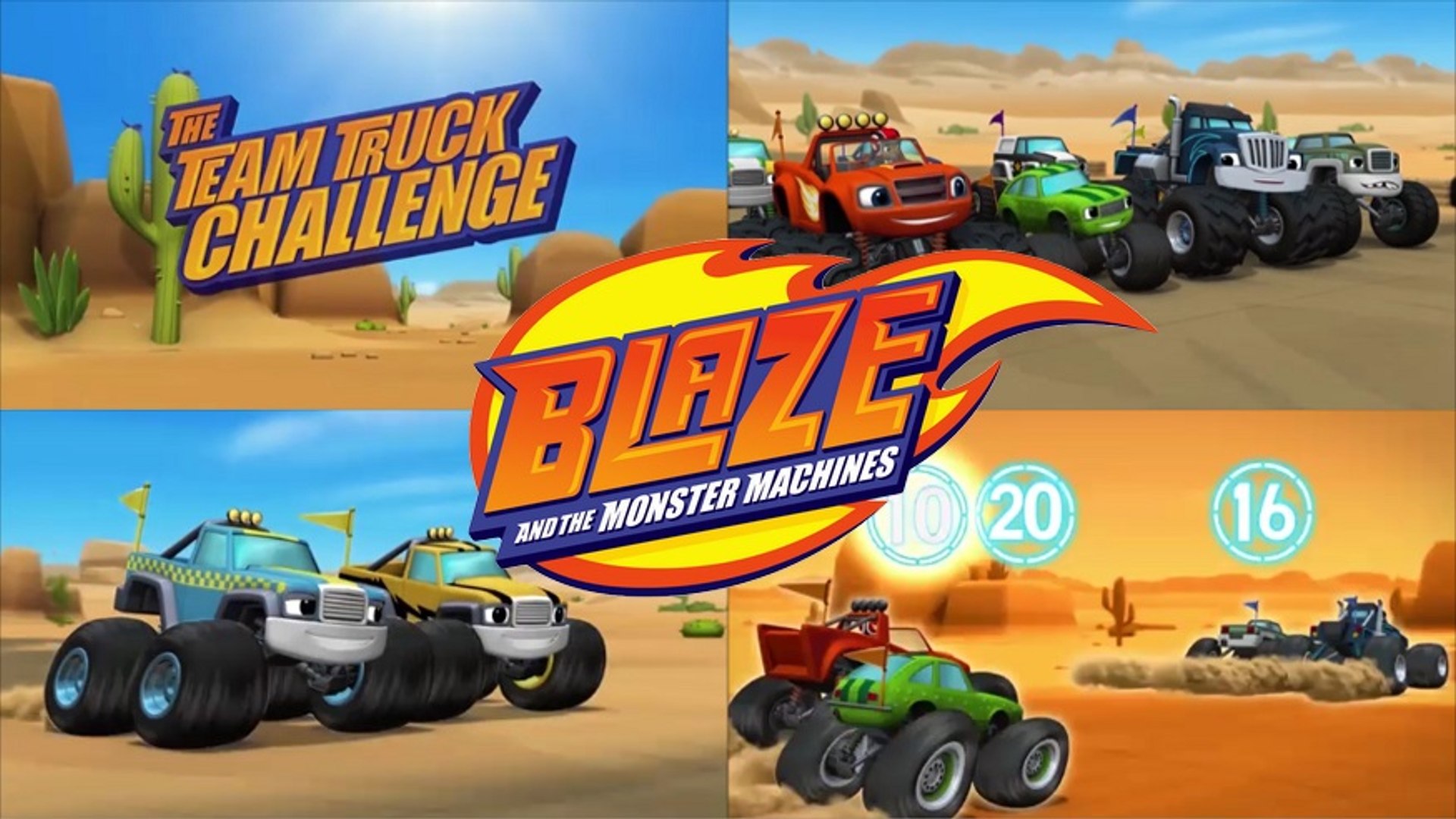 blaze team truck challenge