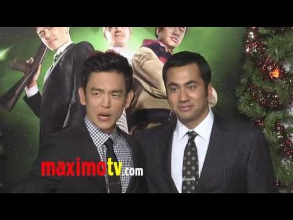 John Cho and Kal Penn at "A Very HAROLD & KUMAR 3D Christmas" PREMIERE