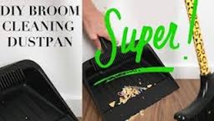 DIY Broom-Cleaning Dustpan