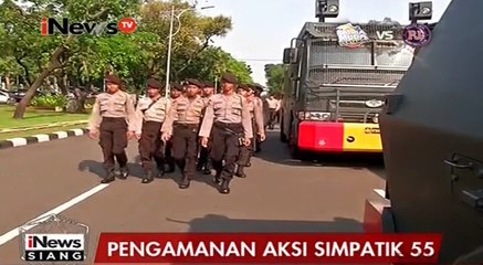 Puluhan Ribu Personel Gabungan Disiagakan pada Aksi Simpati 55