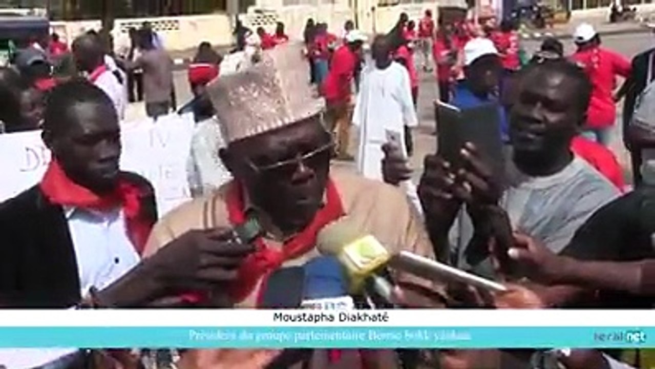 La réaction de Moustapha Diakhaté à la marche de la presse - Regardez