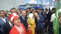 Bilal Erdoğan ve Hamza Yerlikaya Mas Güreşi Yaptı