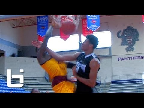 Defender Tries to KARATE CHOP Foul But Gets DUNKED ON Instead! Texas Hoops GASO Top Plays