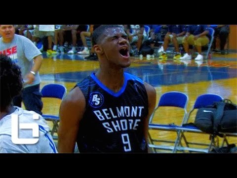 Billy Preston Off The Backboard Poster Dunk at Las Vegas Fab 48!