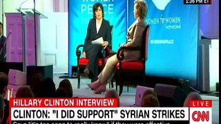 'I'm Back' Hillary Clinton CNN Town Hall Interview with Christiane Amanpour May 2 2017 (full)