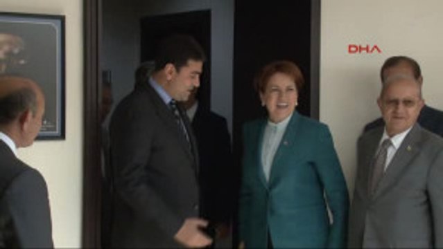 Meral Akşener'den Demokrat Parti'ye Ziyaret