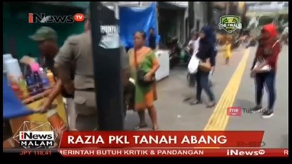 Pedagang Tanah Abang Tolak Dirazia