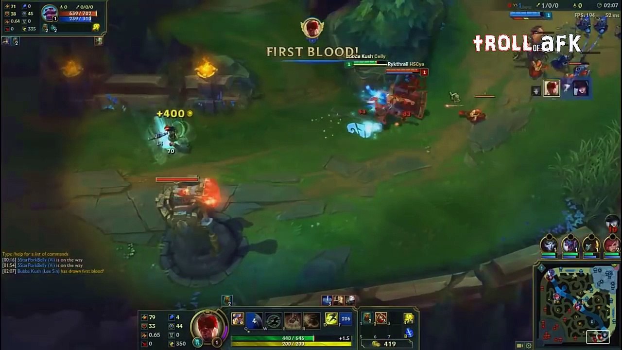 Bubba Kush Lee Sin Montage - Lee Sin Montage #18 - league of legends(000028.494-000104.487)