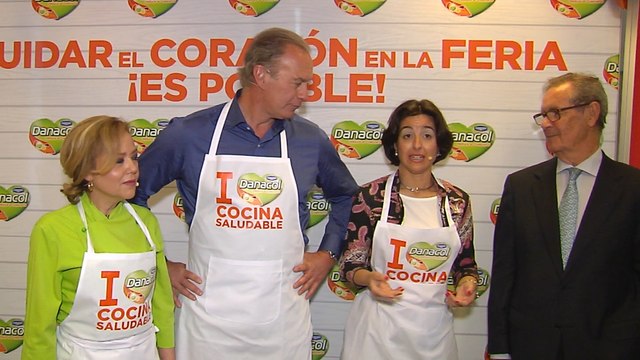Bertín Osborne apadrina un taller de tapas saludables