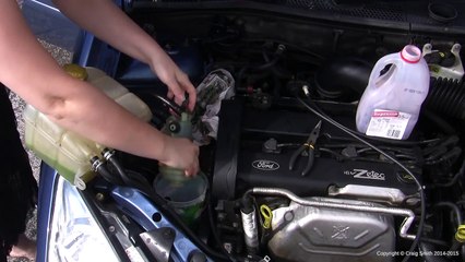 Simple how to - Ford Focus power steering fluid change