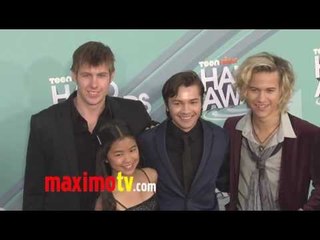 Cast of Bucket & Skinner's Epic Adventure 2011 TeenNick HALO AWARDS Arrivals