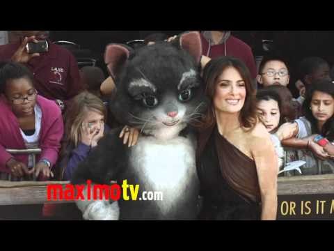 Salma Hayek Puss In Boots Los Angeles Premiere