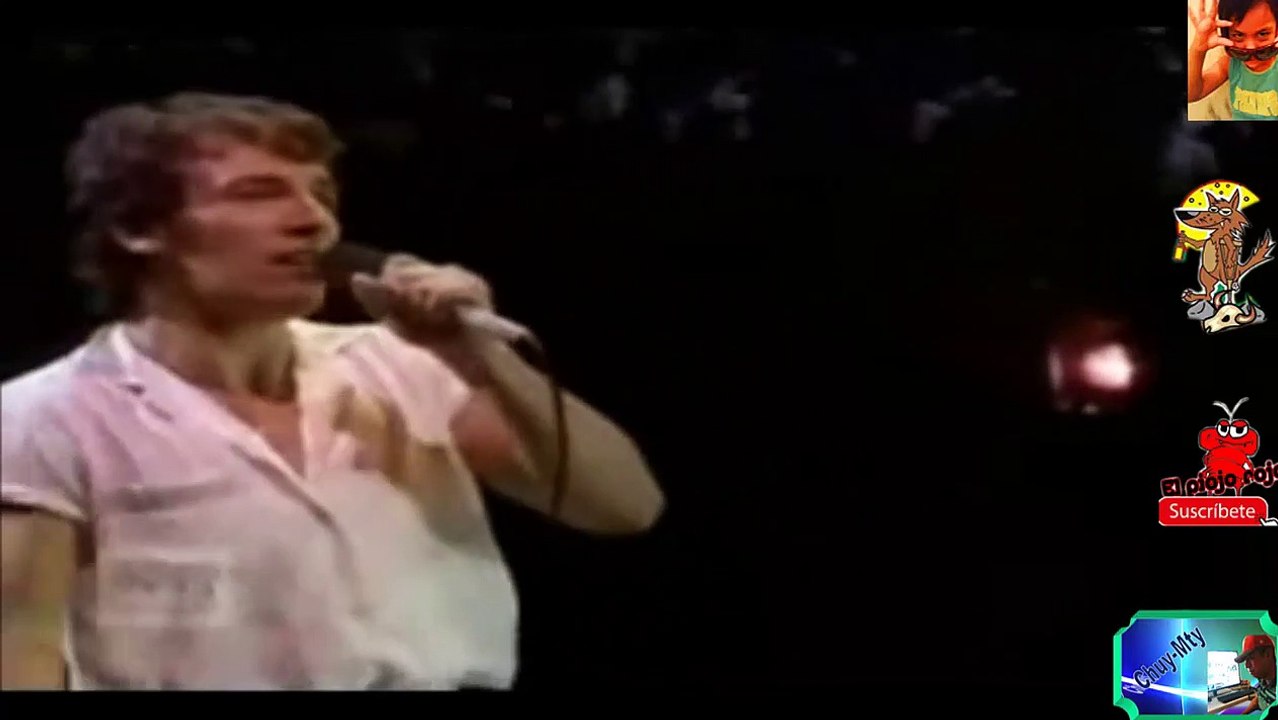 BRUCE SPRINGS TEEN DANCING IN THE DARK