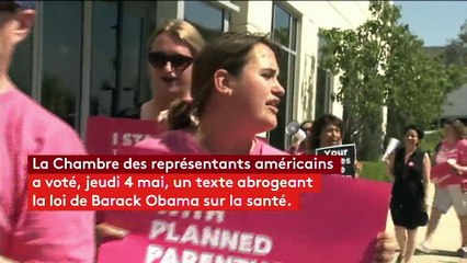 Etats-Unis : des manifestations contre l'abrogation de l'"Obamacare"
