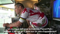 Record de distance sur un vélo d'appartement