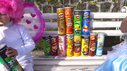 Bad Baby Раздавили Чипсы PRINGLES Freaky Joker Crushed Giant Chips PRINGLES
