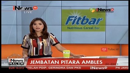 Perbaikan Jembatan Pitara Sempat Terhenti