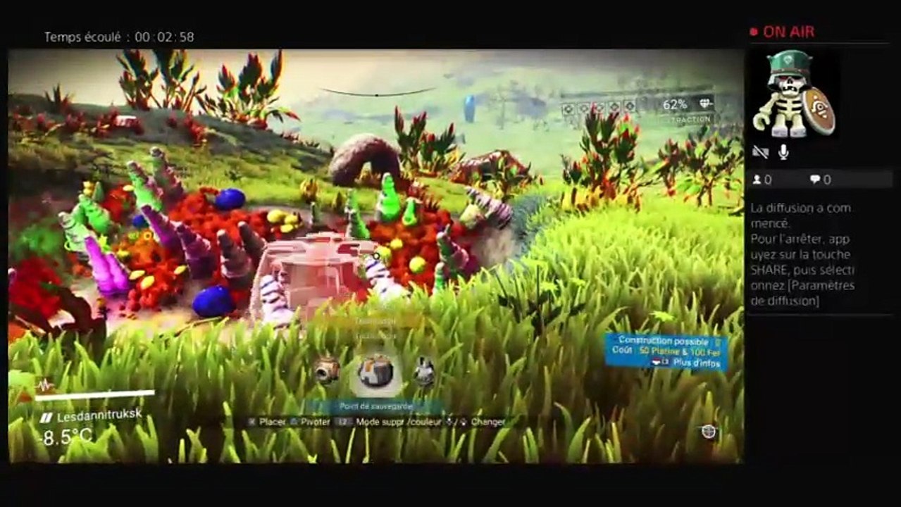 Diffusion PS4 en direct de harcrafte
