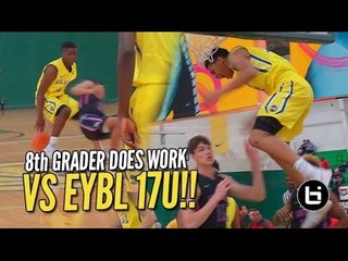 8th Grader Zion Harmon & Keldon Johnson Get BUSY at 1st EYBL of 2017
