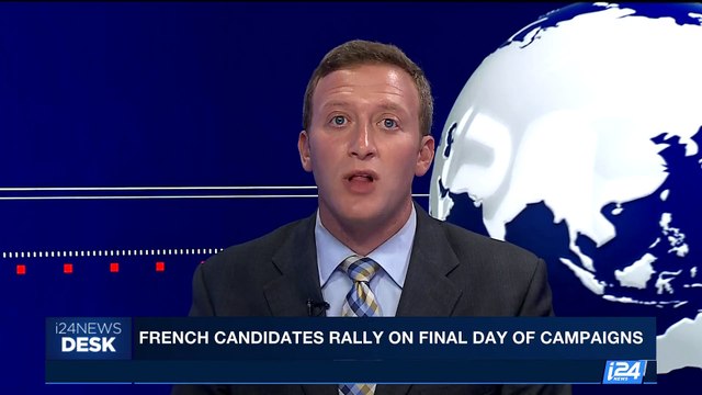 i24NEWS DESK | French candidates rally on final day of campaigns | Friday, May 5th 2017