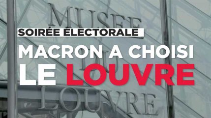 S'il est élu président, Macron a choisi le Louvre pour fêter sa victoire