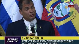 Cuba: Pdte. Correa ofrece análisis de procesos económicos de Ecuador
