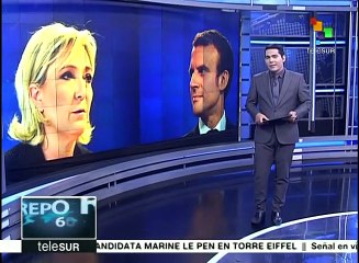 Francia: Hollande critica propuesta económica de Marine Le Pen