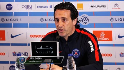 PSG/Emery : ''Pas là où nous voulons être''