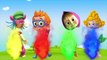 Colors for Children to Learn with Wrong Heads Masha, bubble guppies DreamWorks Trolls The Bad Baby