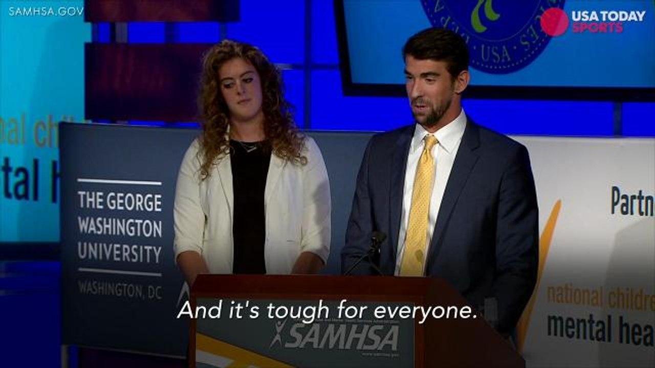 Michael Phelps opens up about depression to raise awareness