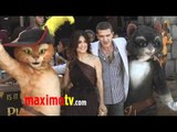 PUSS IN BOOTS Los Angeles Premiere With Salma Hayek & Antonio Banderas