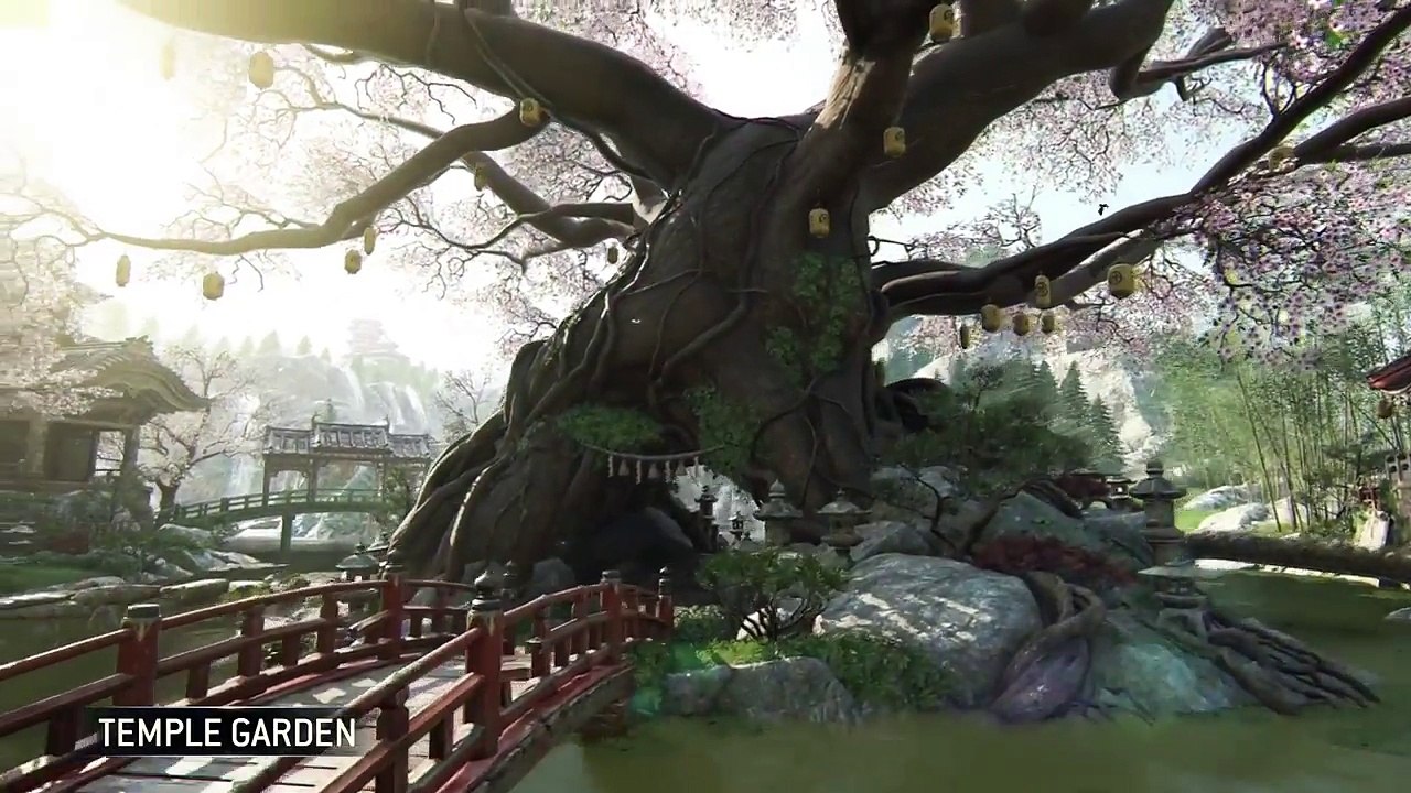 For Honor - Bande-annonce "Shadow Might : Présentation de la map Temple Garden"