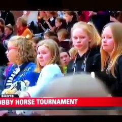 Caballos artificiales competencia entre mujeres