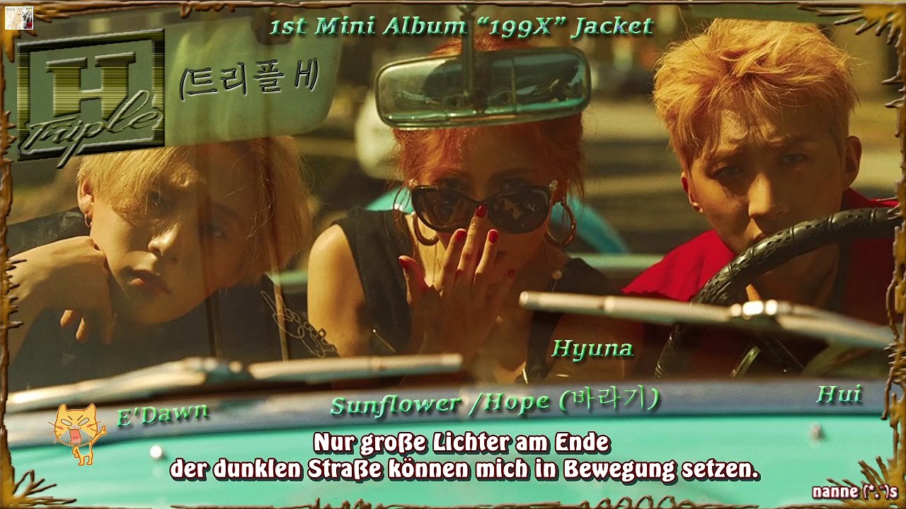 Triple H – Sunflower Hope k-pop [german Sub]