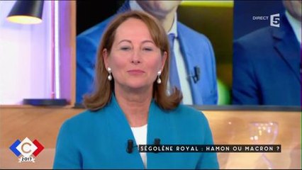 C à Vous : Ségolène Royal ne veut pas dire pour qui elle va voter