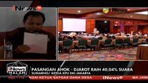 KPU DKI Tetapkan Anies-Sandi Sebagai Pemimpin Jakarta